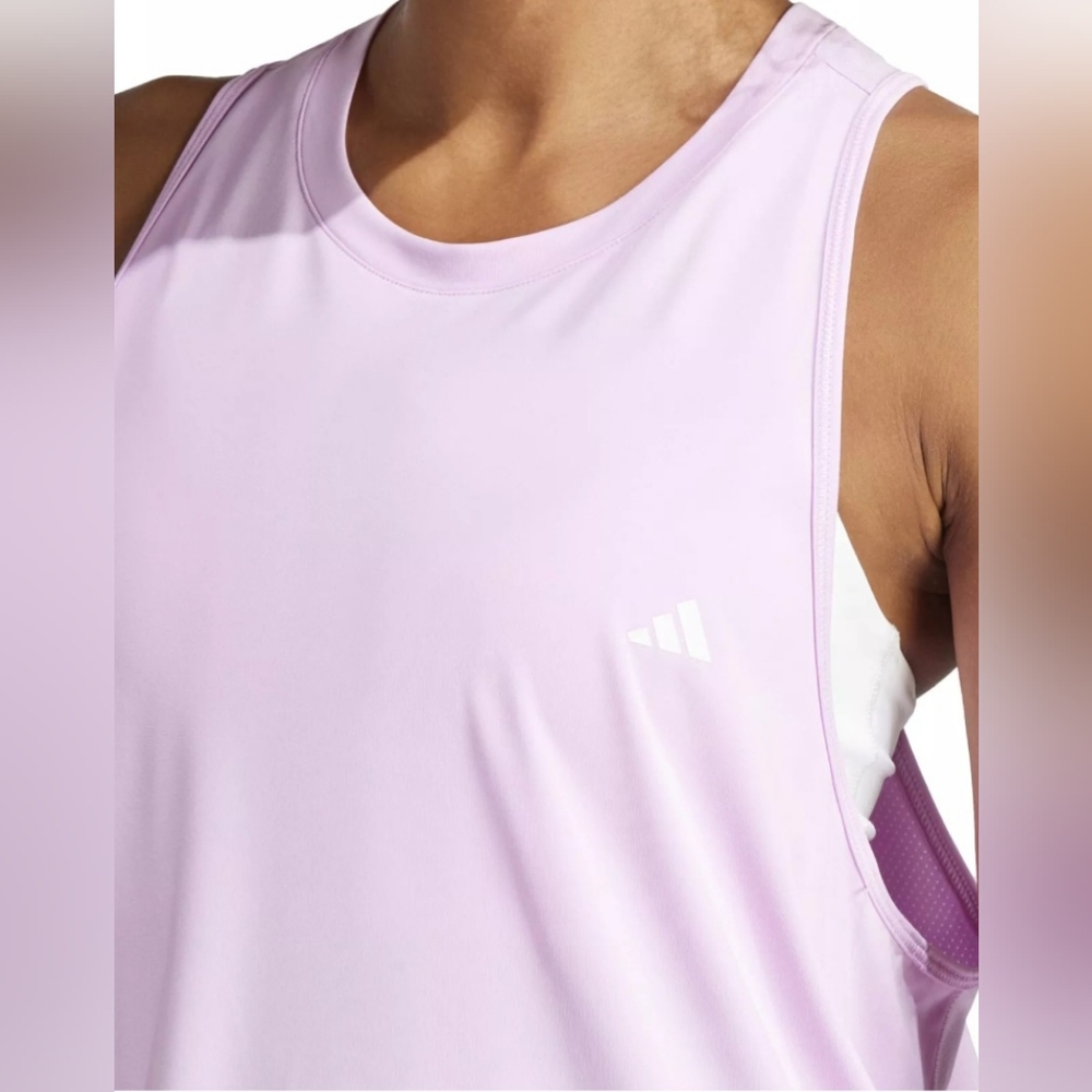 Adidas Lavender (Bliss Lilac) Tank Top